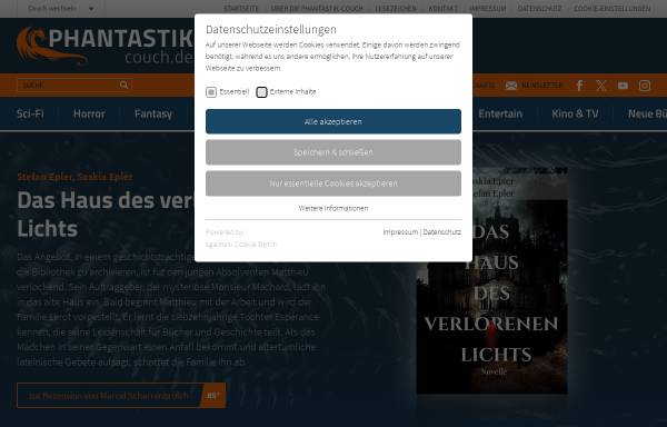Vorschau von www.phantastik-couch.de, Phantastik-couch.de