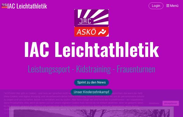 Vorschau von www.iacleichtathletik.at, IAC Leichtathletik