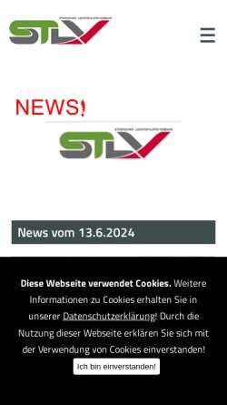 Vorschau der mobilen Webseite www.stlv.at, StLV - Steirischer Leichtathletik-Verband