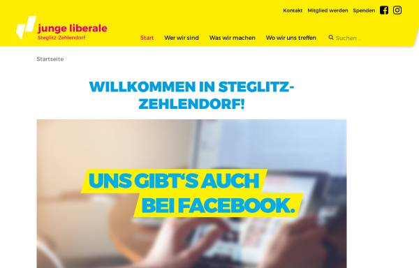 Vorschau von www.julis-sz.de, JuLis - Junge Liberale Steglitz-Zehlendorf