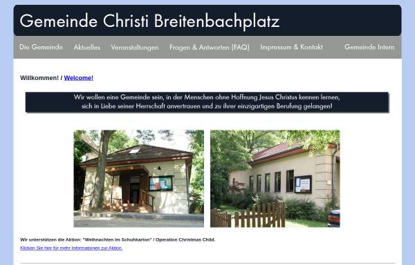 Vorschau von www.gemeinde-christi-berlin.de, Gemeinde Christi - Berlin