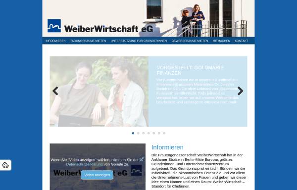 Vorschau von weiberwirtschaft.de, Die WeiberWirtschaft.