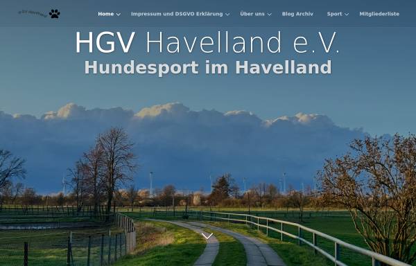 Vorschau von www.hgv-hundesport.de, Hovawart- und Gebrauchshundesportverein Berlin e.V.