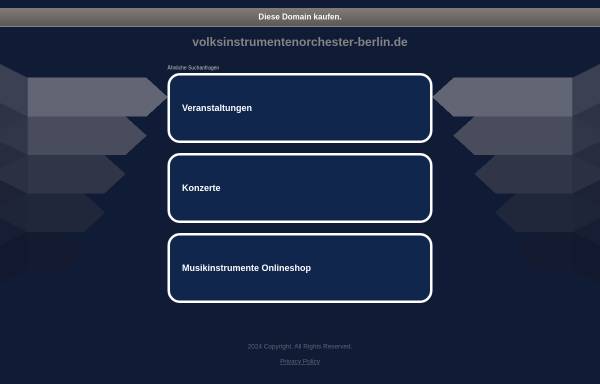 Vorschau von volksinstrumentenorchester-berlin.de, Volksinstrumentenorchester in Berlin e.V.