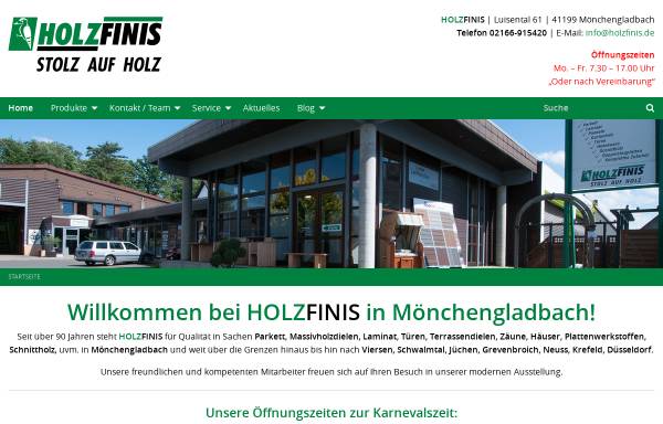 Vorschau von www.holzfinis.de, Carl Finis GmbH