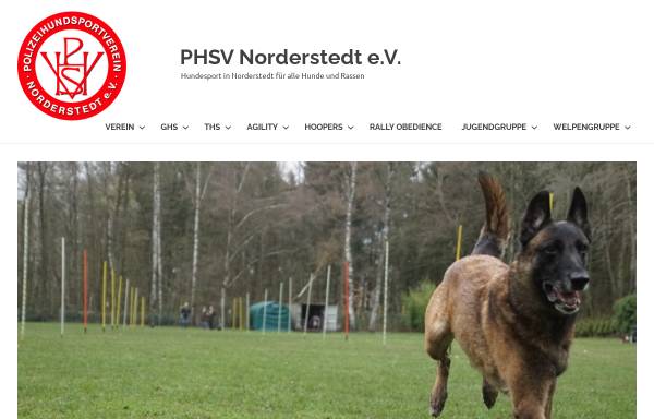 Vorschau von www.phsv-norderstedt.de, Polizeihundsportverein Norderstedt e. V.
