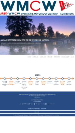 Vorschau der mobilen Webseite www.wmcw.at, Wasserski und Motorboot Club Wien