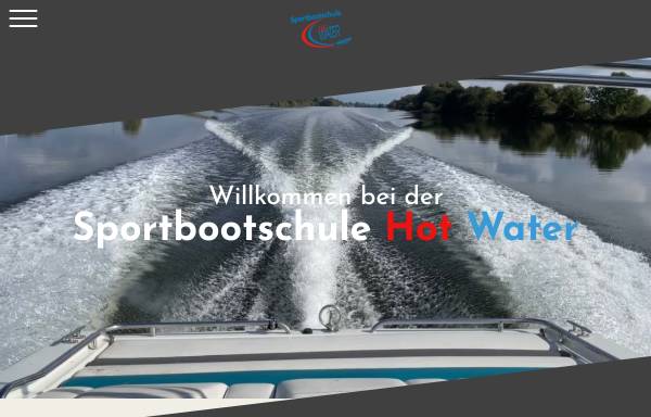 Vorschau von www.sportbootschule-hotwater.de, Sportbootschule Hot Water