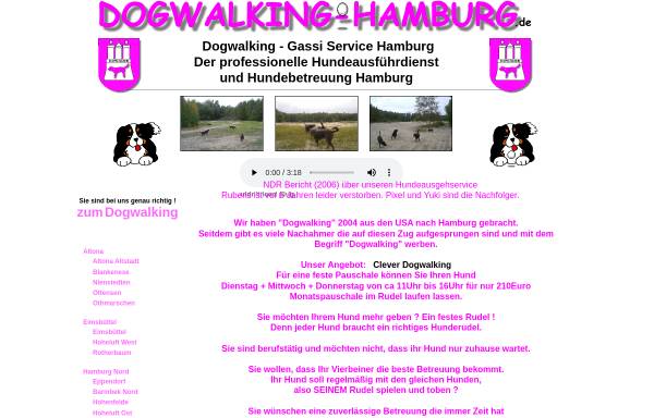Vorschau von www.dogwalking-hamburg.de, Dogwalking Hamburg