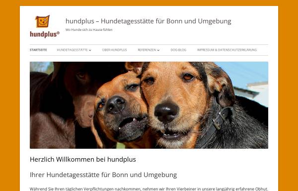 Vorschau von www.hundplus.de, Hundplus