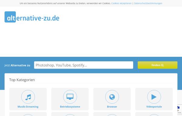 Vorschau von www.alternative-zu.de, Alternative zu ...
