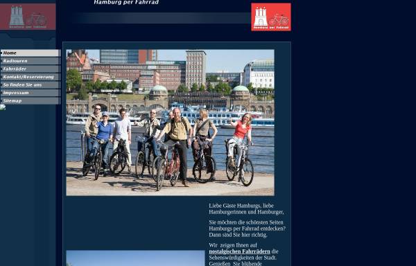 Hamburg per Fahrrad