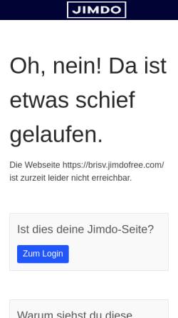 Vorschau der mobilen Webseite brisv.jimdo.com, Badischer Roll- und Inline-Sport Verband