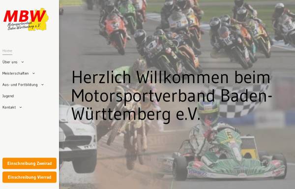 Vorschau von www.motorsportverband-bw.de, Motorsportverband Baden-Württemberg e. V.