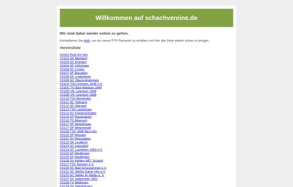 Vorschau von www.schachvereine.de, Schachvereine