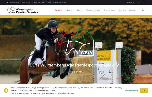 Vorschau von wpsv.de, Württembergischer Pferdesportverband e.V.