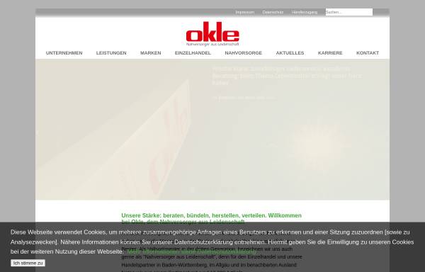 Vorschau von www.okle.de, Okle GmbH