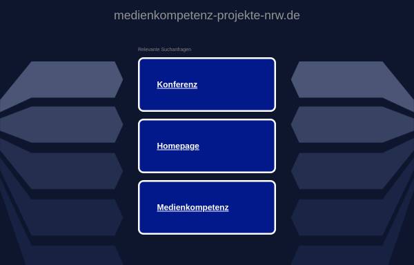 Vorschau von www.medienkompetenz-projekte-nrw.de, Medienkompetenz-Projekte NRW