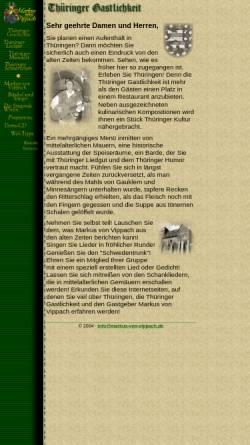 Vorschau der mobilen Webseite www.markus-von-vippach.de, Markus von Vippach: Thüringen
