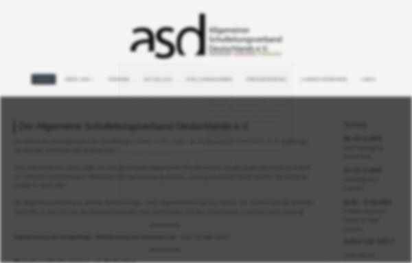 Vorschau von schulleitungsverbaende.de, Allgemeiner Schulleitungsverband Deutschlands (ASD)