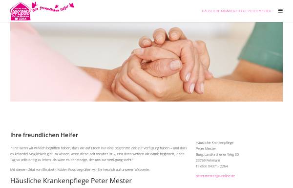 Vorschau von www.mester-fehmarn.de, Peter Mester