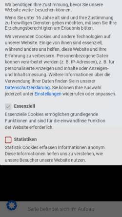 Vorschau der mobilen Webseite san-rosenau.de, Sanitätshaus Rosenau GmbH