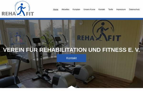 Vorschau von www.rehabilitation-und-fitness.de, Verein für Rehabilitation und Fitness e.V.