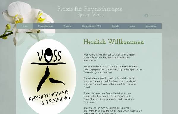 Vorschau von www.voss-physio.de, Physikalische Therapie Voss