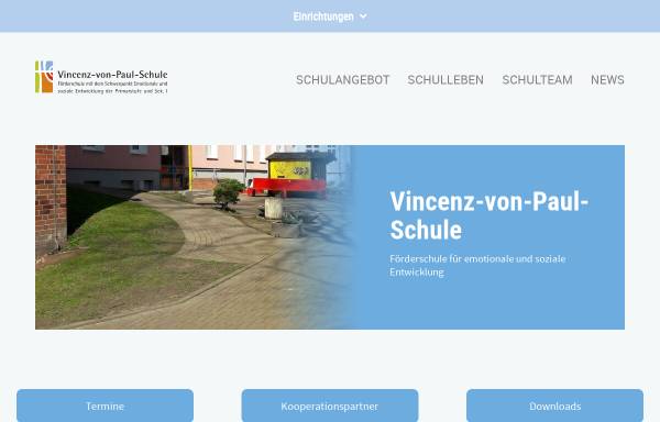 Vorschau von vincenz-von-paul-schule.de, Vincenz-von-Paul-Schule
