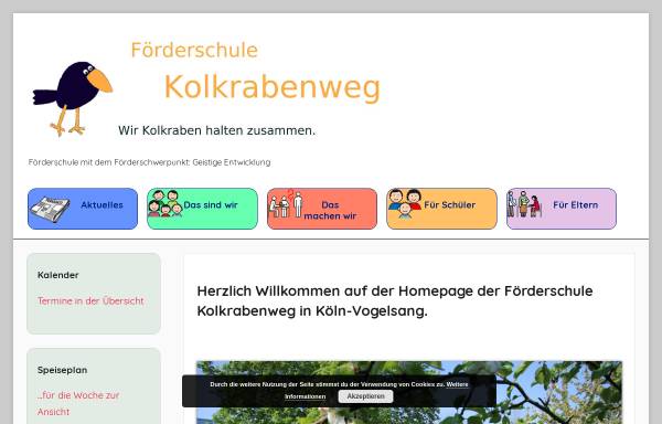 Vorschau von www.kolkrabenweg.de, Kolkrabenschule