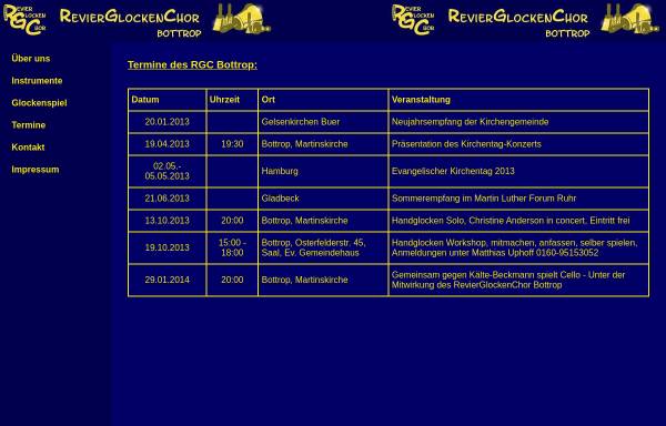 Vorschau von revierglockenchor-bottrop.de, Revierglockenchor