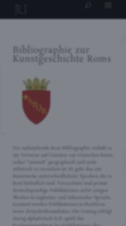 Vorschau der mobilen Webseite www.janaszek.de, Rom-Bibliographie