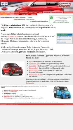 Vorschau der mobilen Webseite lepori.de, Autohaus Lepori