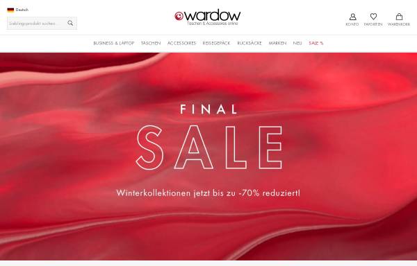 Vorschau von www.wardow.com, Wardow Versandhandel, Danny Wardow