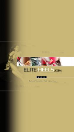 Vorschau der mobilen Webseite www.elite-heels.com, Elite Heels, Gerhard Luther