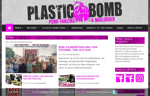 Vorschau von www.plastic-bomb.de, Plastic Bomb