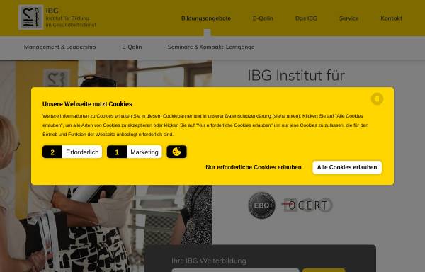IBG - Institut für Bildung im Gesundheitsdienst