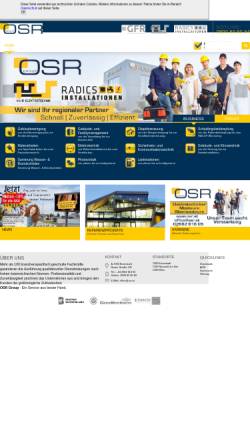 Vorschau der mobilen Webseite www.osr.at, OSR Facility Services GmbH