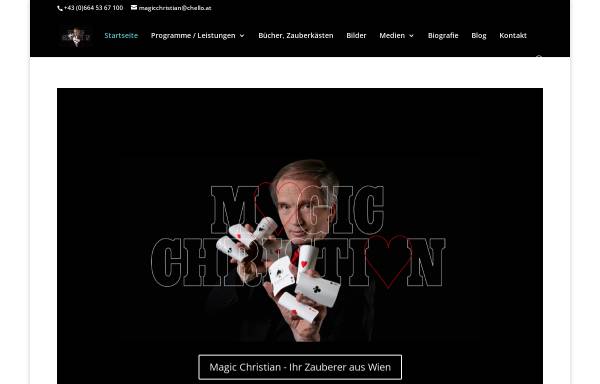 Vorschau von www.magicchristian.com, Magic Christian