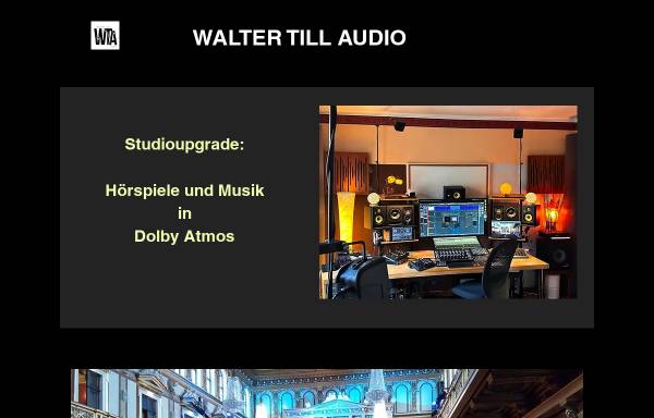 Vorschau von www.waltertill.at, Tonstudio Walter Till