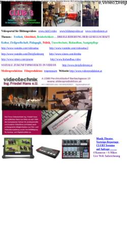 Vorschau der mobilen Webseite www.videoproduktion.at, Videotechnik-Ing.Hans