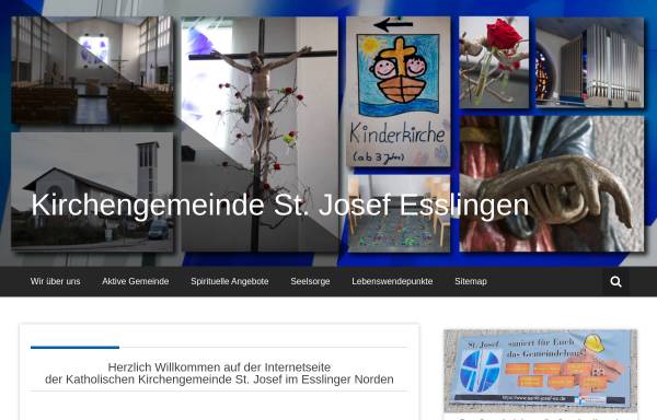 Vorschau von www.sankt-josef-es.de, Kirchengemeinde St. Josef