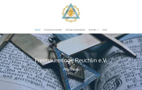Vorschau von www.loge-reuchlin.de, Freimaurerloge Reuchlin in Pforzheim