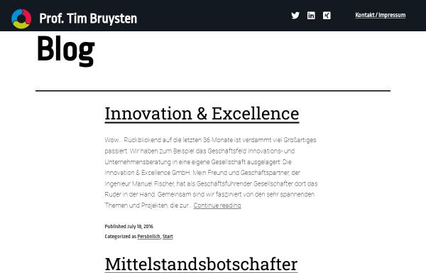 Vorschau von bruysten.com, Bruysten, Tim