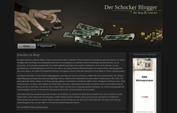 Vorschau von www.schocker-blogger.de, Schreiber, Peter