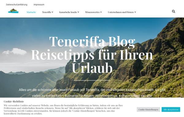 Vorschau von www.teneriffa-blog.de, Teneriffa Blog