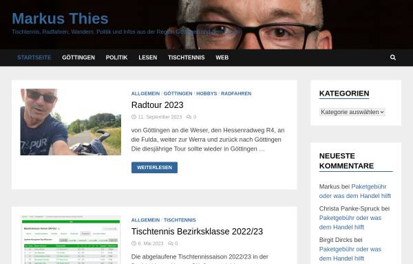 Vorschau von www.markus-thies.de, Thies, Markus