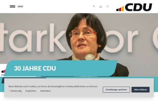 Vorschau von www.cdu-weimarerland.de, CDU-Kreisverband Weimarer Land