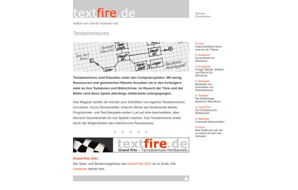 Vorschau von www.textfire.de, Textfire