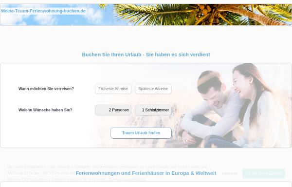 Vorschau von www.meine-traum-ferienwohnung-buchen.de, Meine Traum-Ferienwohnung-Buchen.de